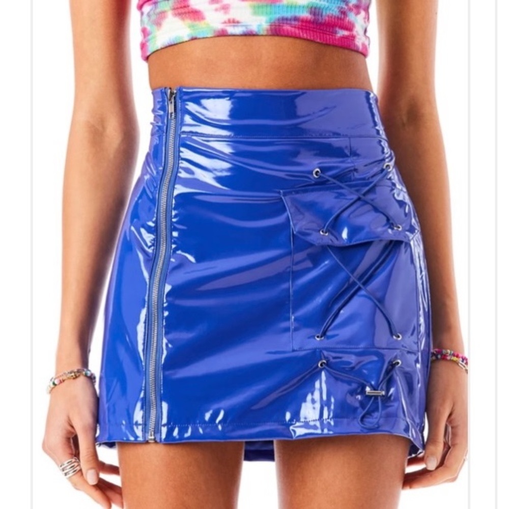 Mags & Pye Vinyl Skirt